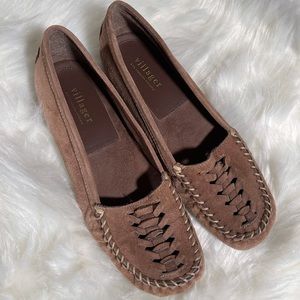 VILLAGER LEATHER FLATS